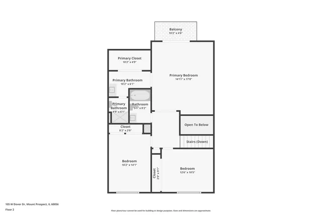 $405,000 | 105 West Dover Drive, Mount Prospect, IL 60056
