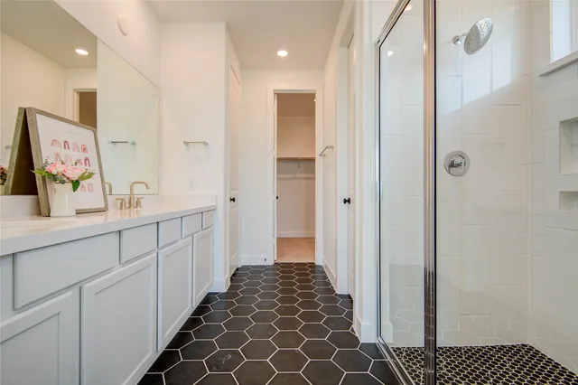 a view of empty room