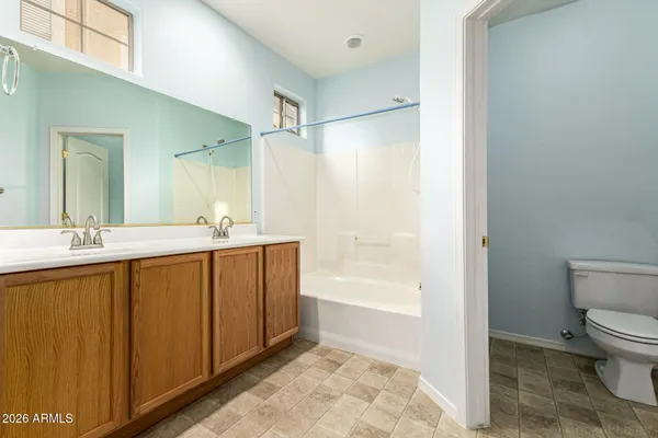 a view of an front door