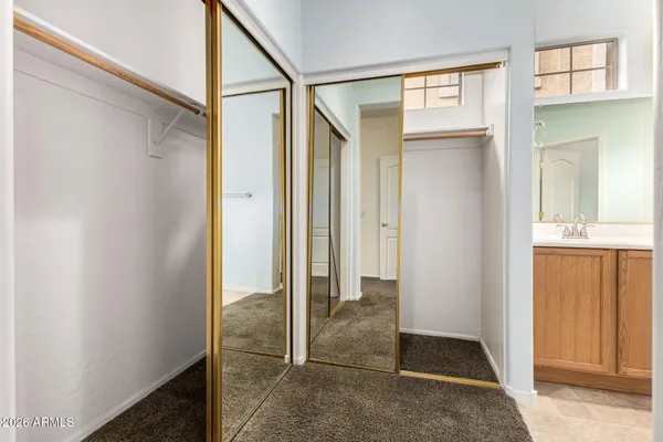 a view of a small space