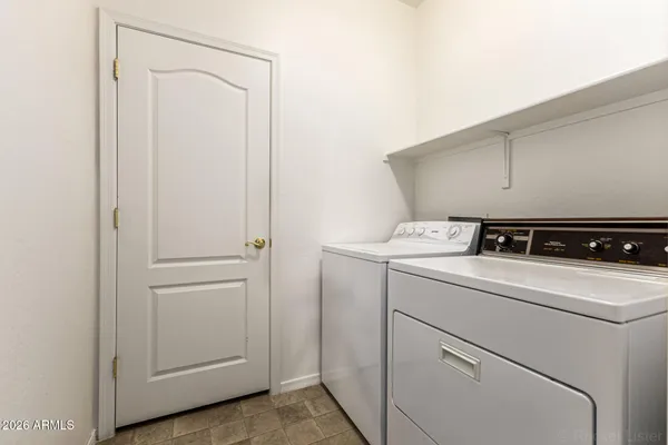 a view of a storage & utility room