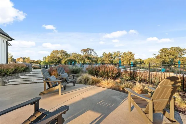 a view of city from a balcony