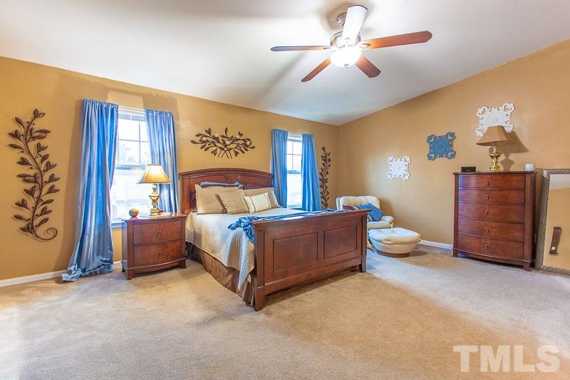 351 Gilman Lane, Unit 102 Raleigh, NC 27610 - Photo 17 of 18 Space, Space, Space! You are so special that the entire 3rd floor is yours! With the feel of a penthouse suite added by 9" vaulted ceilings, large walk in closet, plenty of space this luxurious resort style room is the perfect touch for your new home.