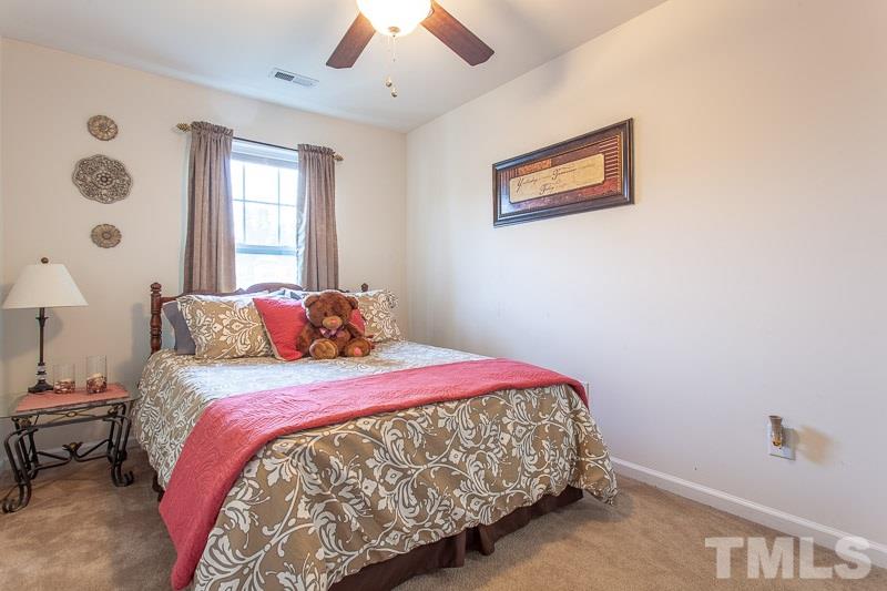 351 Gilman Lane, Unit 102 Raleigh, NC 27610 - Photo 10 of 18 This elegantly, charming room is 1 of 2 bedrooms on this floor.