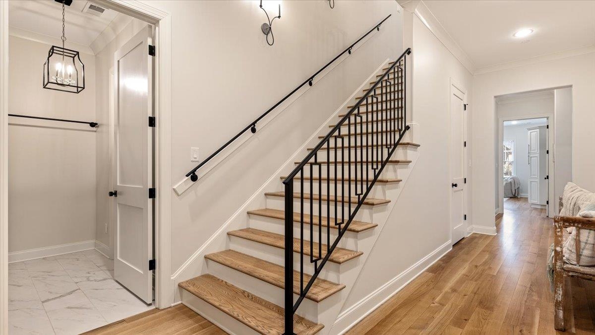 25 Jay Cove Piperton, TN 38017 - Photo 24 of 39 a view of entryway and hall with wooden floor