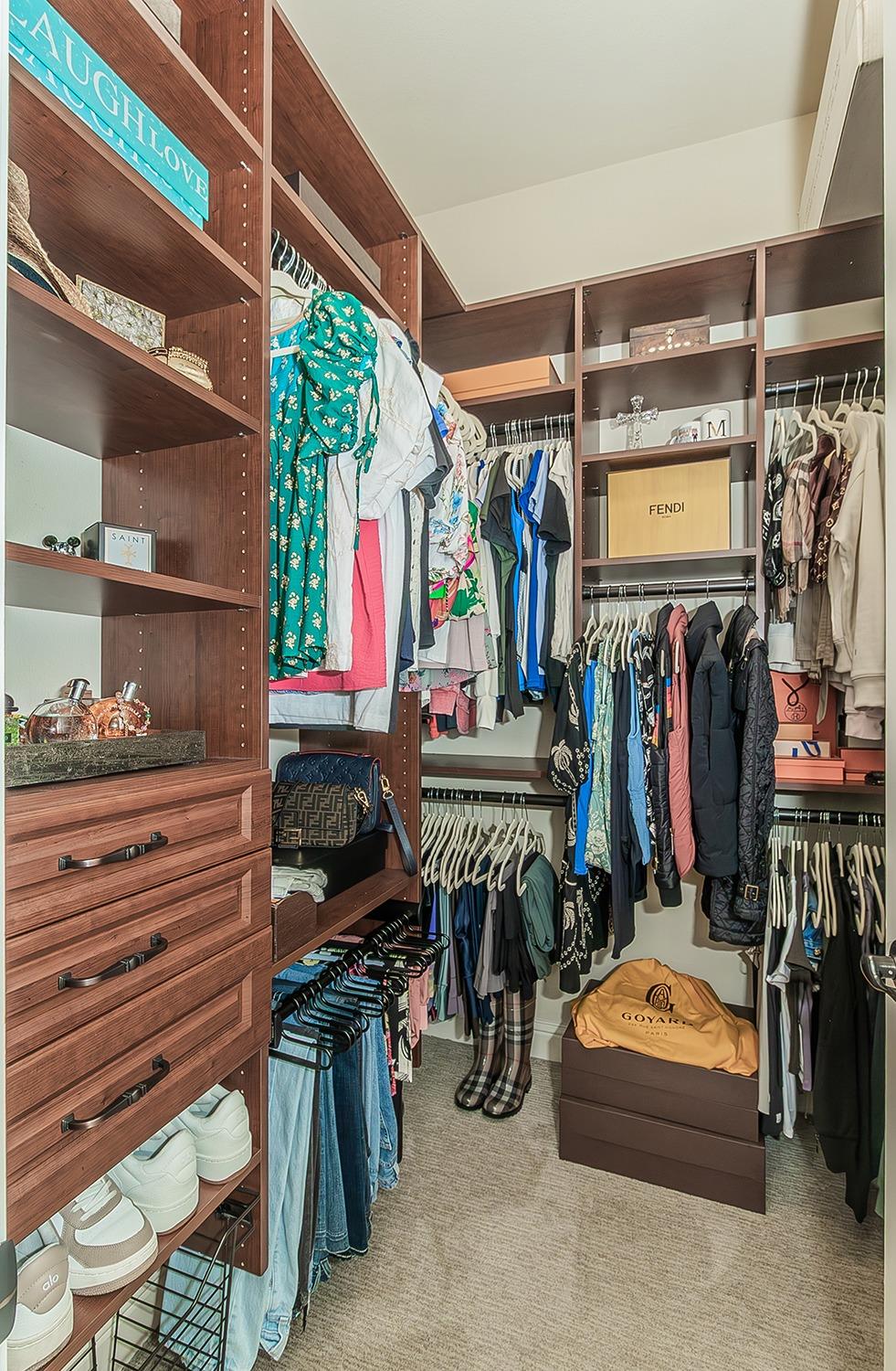 1807 North Rector Avenue Clovis, CA 93619 - Photo 20 of 55 a view of walk in closet with clothes