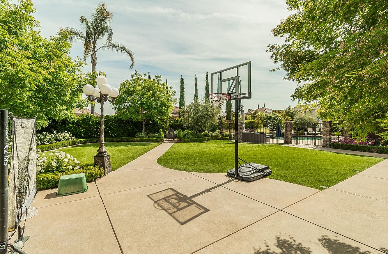 1807 North Rector Avenue Clovis, CA 93619 - Photo 35 of 55 a view of a garden with a slide