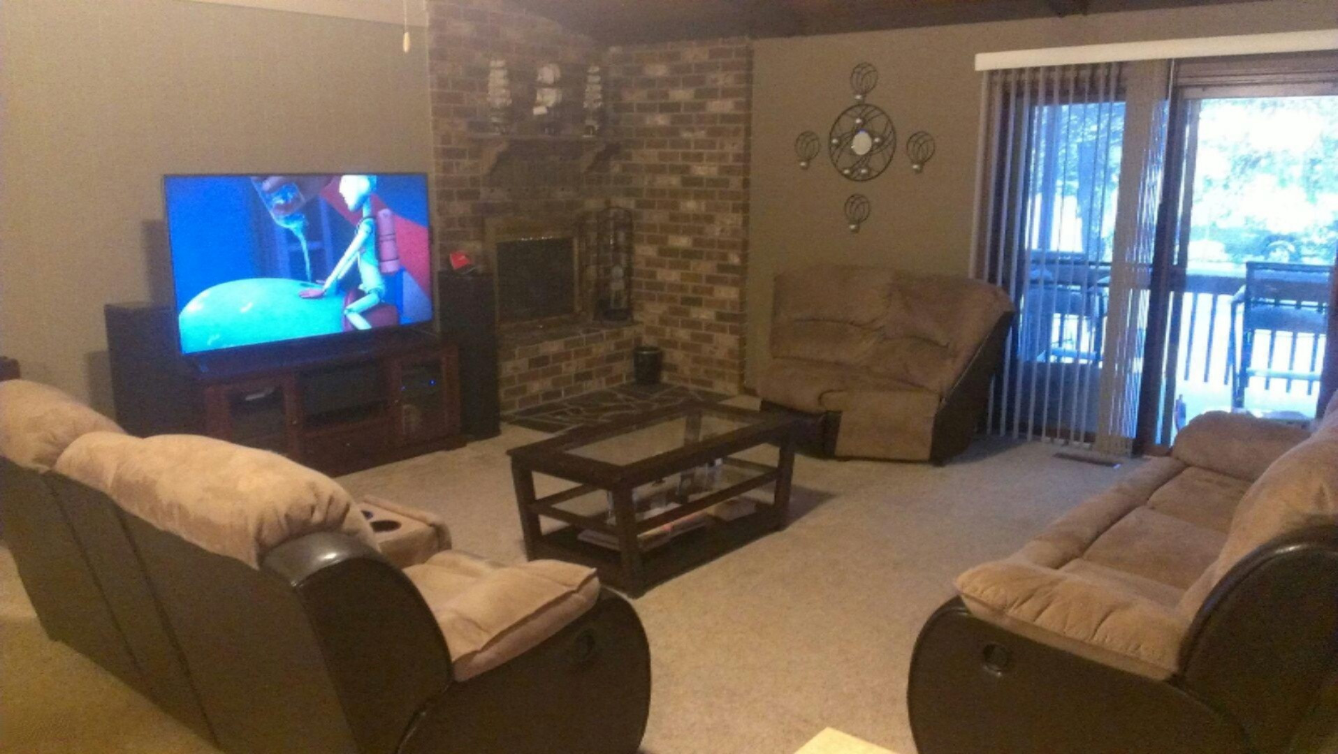 14610 Riley Street Holland, MI 49424 - Photo 10 of 15 Living Room/Corner Fireplace