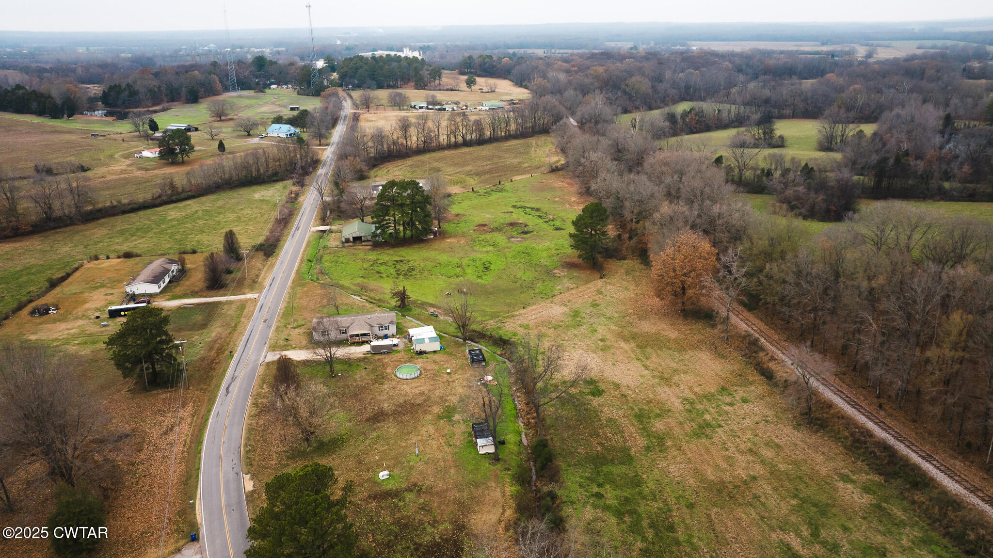 4532 Old State Rte 22 Gleason, TN 38229 - Photo 4 of 34 an aerial view of residential houses with outdoor space