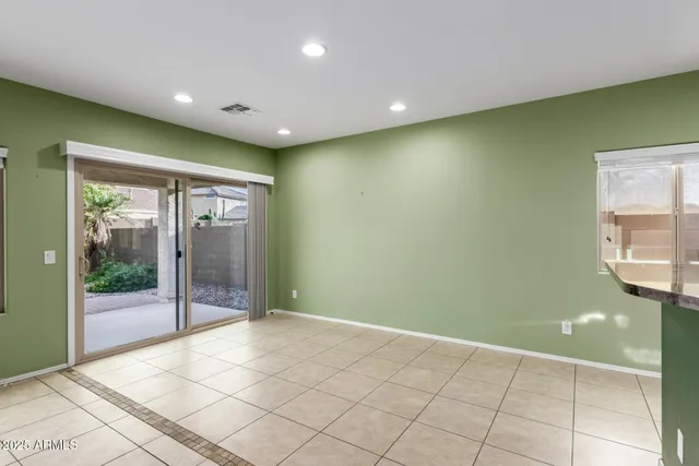 a view of empty room