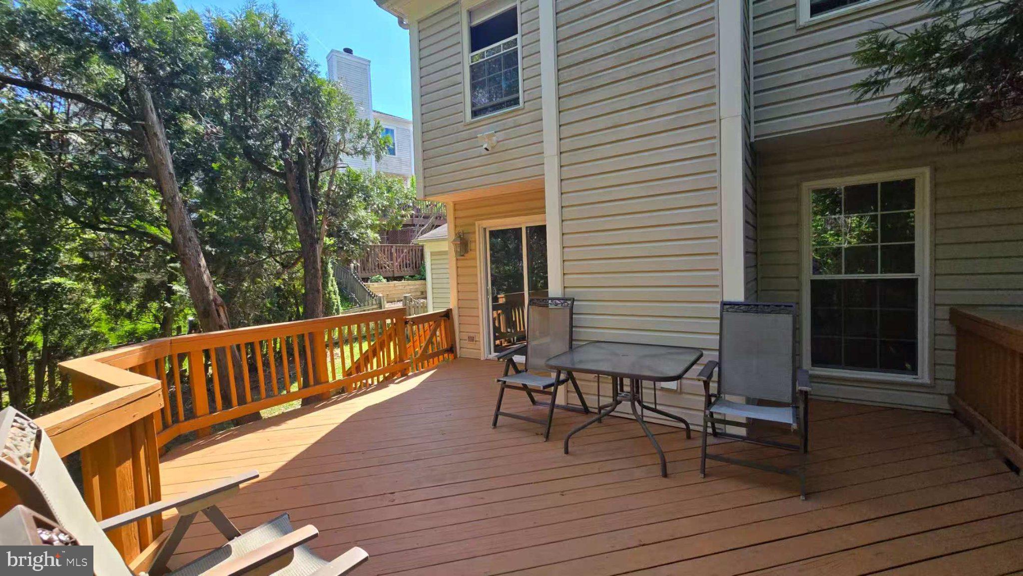 10542 Reed's Landing Circle Burke, VA 22015 - Photo 29 of 32 a view of a chairs on the deck