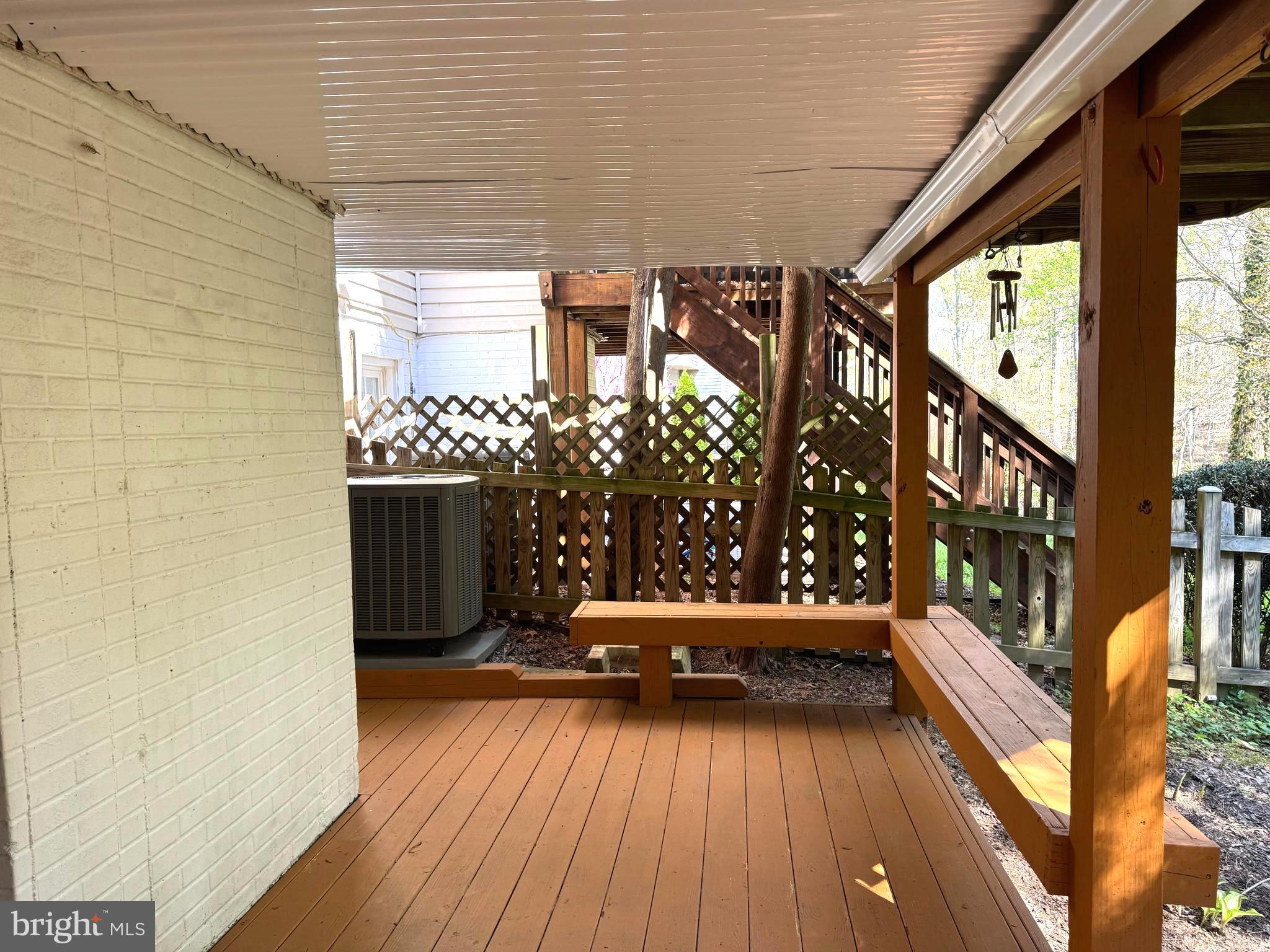10542 Reed's Landing Circle Burke, VA 22015 - Photo 30 of 32 a view of balcony with wooden floor