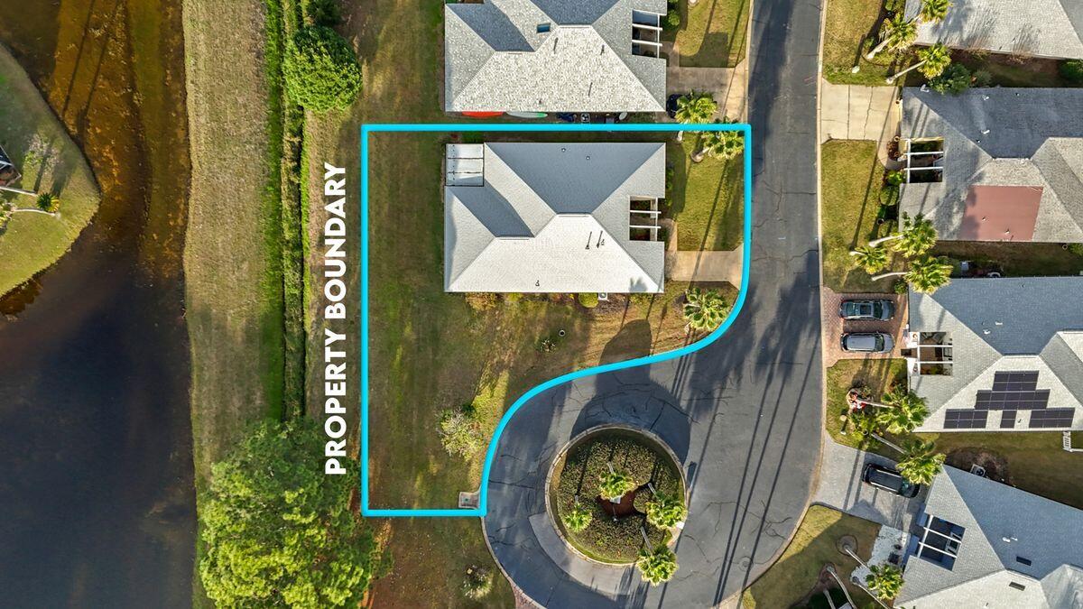 120 Hibiscus Lane Miramar Beach, FL 32550 - Photo 36 of 57 an aerial view of a house with swimming pool