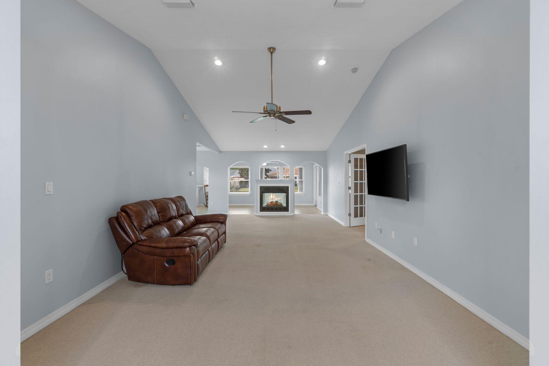 120 Hibiscus Lane Miramar Beach, FL 32550 - Photo 6 of 57 a living room with furniture and a flat screen tv