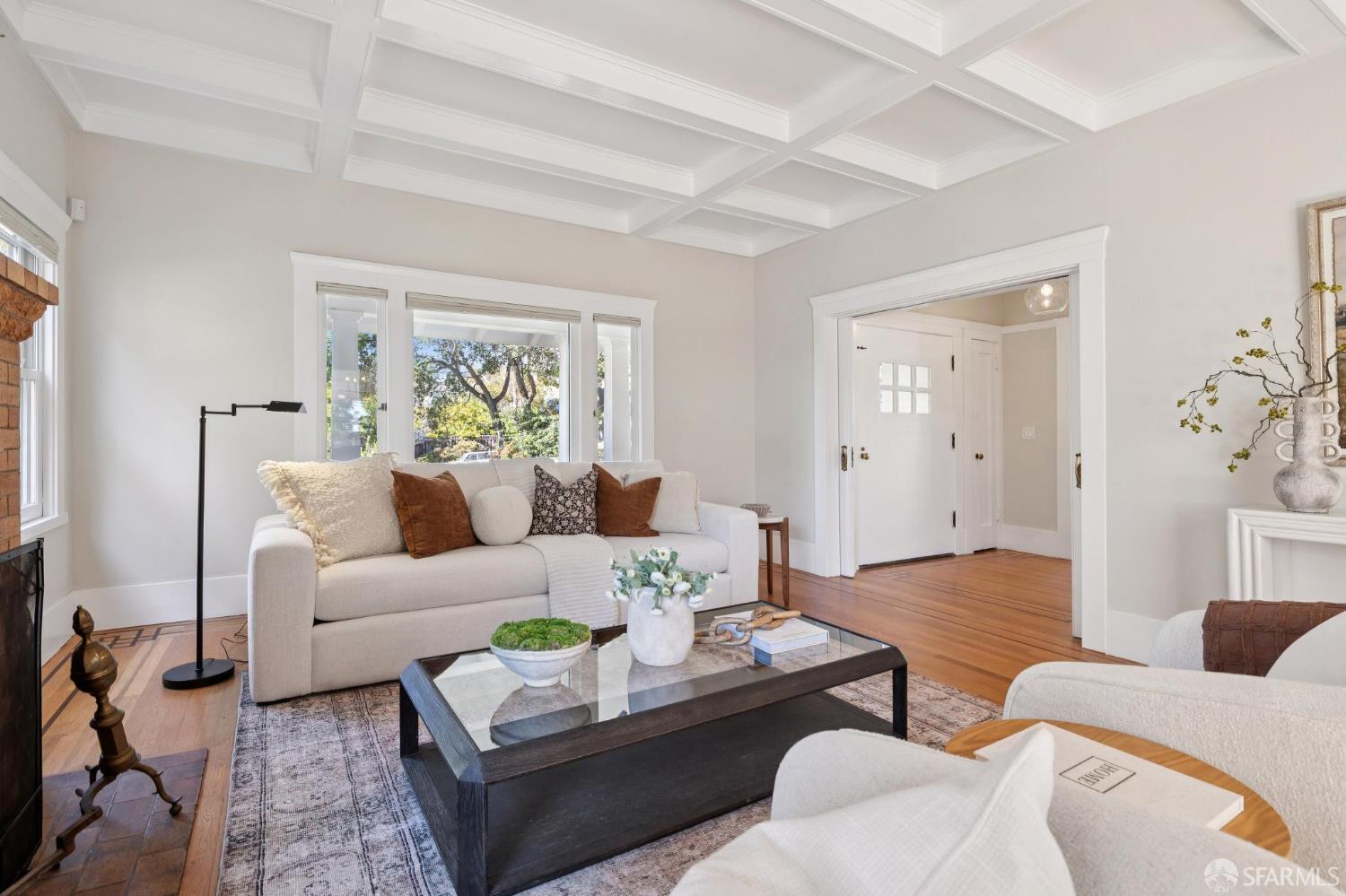 1968 Marin Avenue Berkeley, CA 94707 - Photo 11 of 75 a living room with furniture and a large window