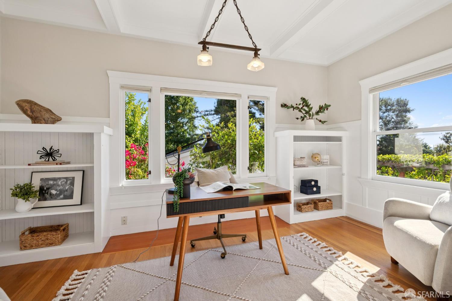 1968 Marin Avenue Berkeley, CA 94707 - Photo 20 of 75 a living room with furniture and a window