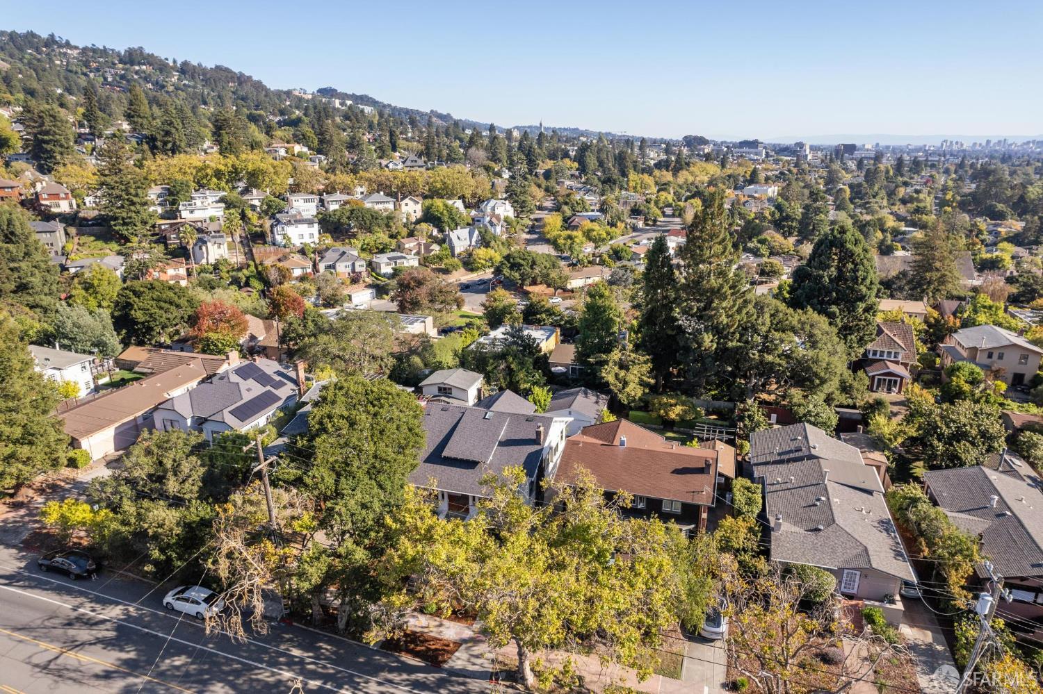 1968 Marin Avenue Berkeley, CA 94707 - Photo 2 of 75 an aerial view of residential houses with outdoor space