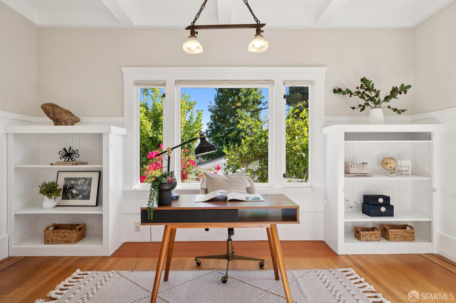1968 Marin Avenue Berkeley, CA 94707 - Photo 21 of 75 a living room with furniture and a potted plant