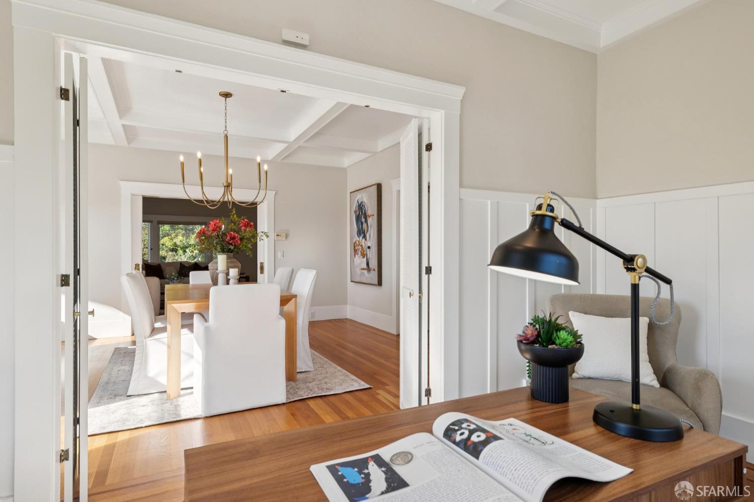 1968 Marin Avenue Berkeley, CA 94707 - Photo 24 of 75 a living room with furniture and a potted plant