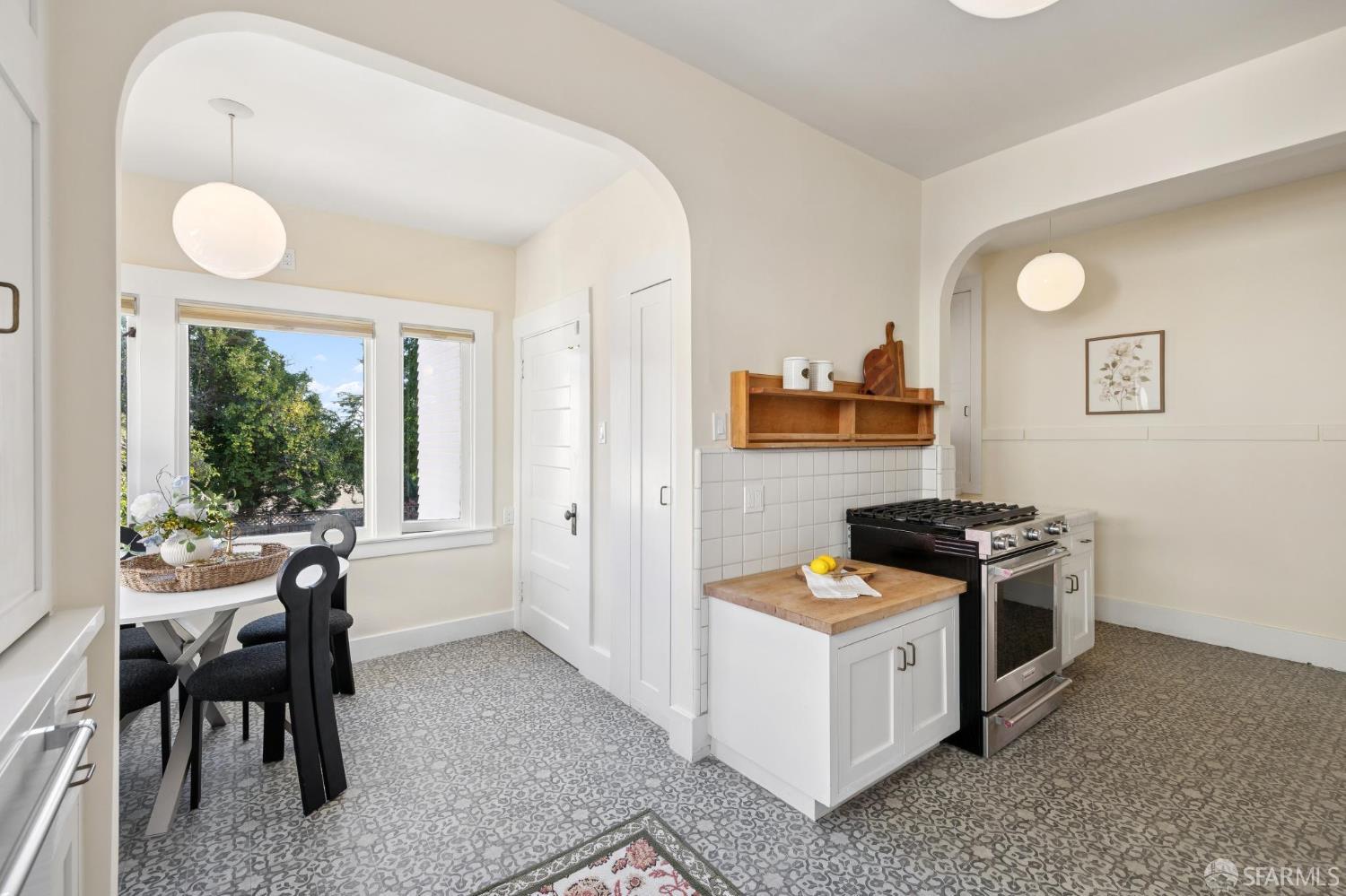 1968 Marin Avenue Berkeley, CA 94707 - Photo 29 of 75 a kitchen with stainless steel appliances a stove a sink and a refrigerator