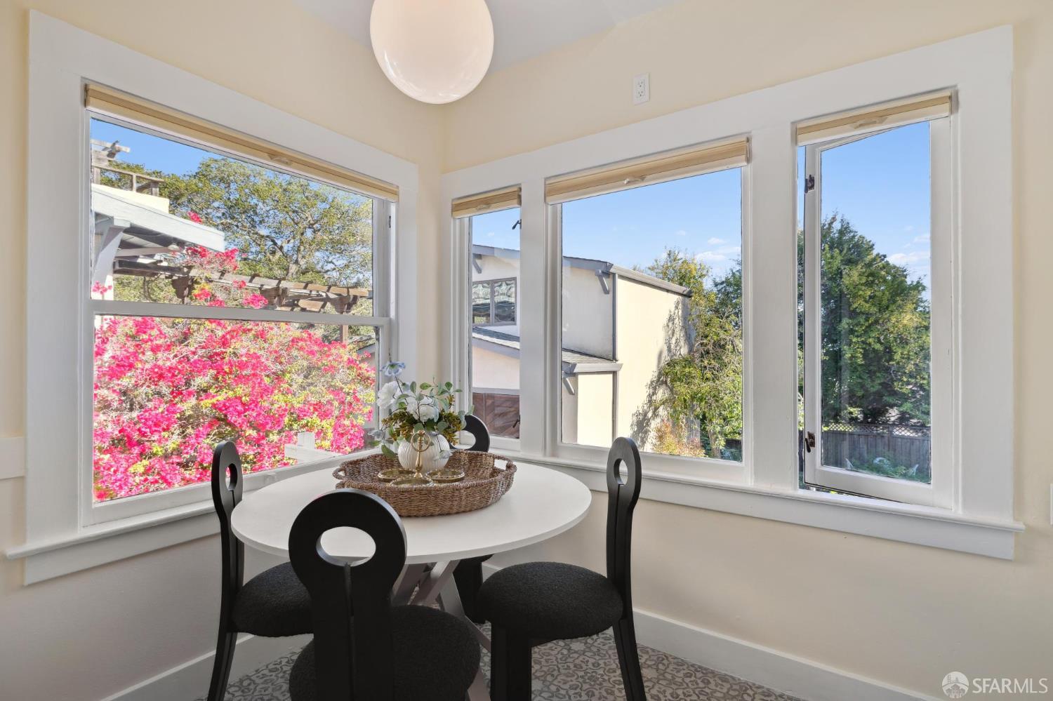 1968 Marin Avenue Berkeley, CA 94707 - Photo 32 of 75 a view of a dining room with furniture window and outside view