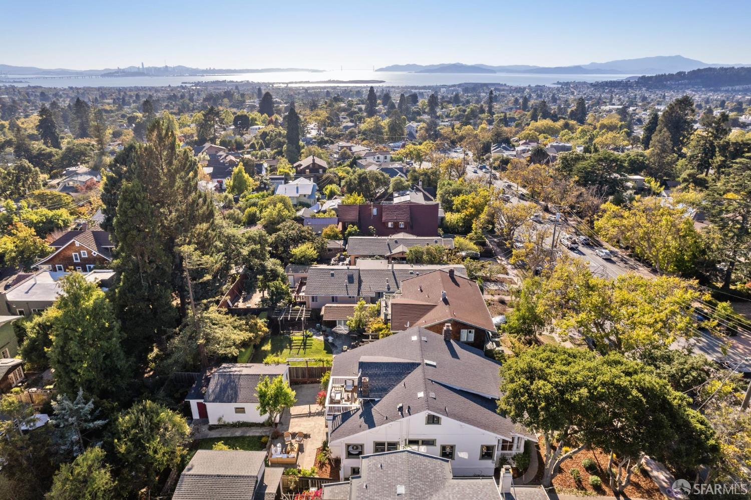 1968 Marin Avenue Berkeley, CA 94707 - Photo 5 of 75 an aerial view of a city