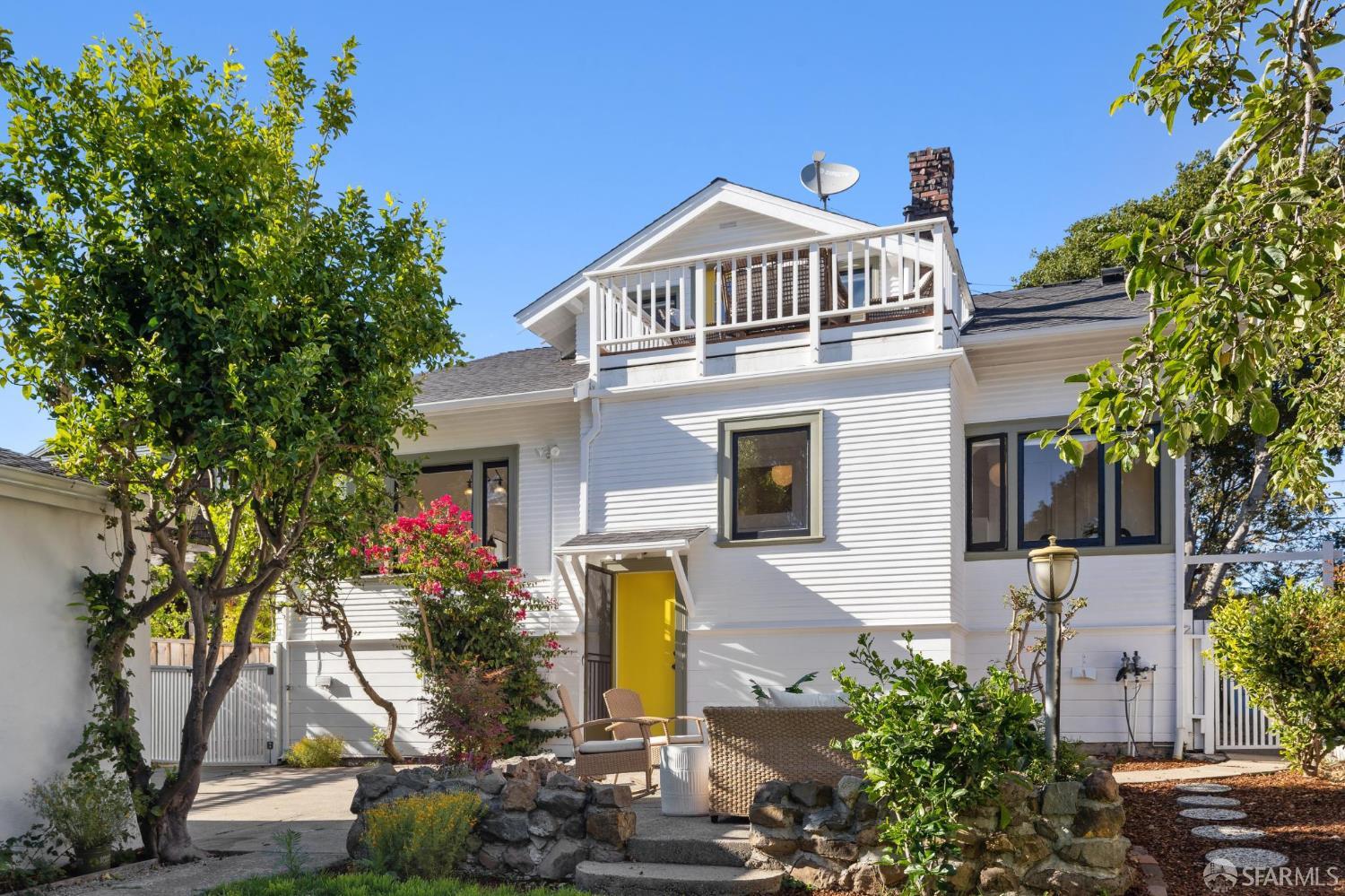 1968 Marin Avenue Berkeley, CA 94707 - Photo 68 of 75 a front view of a house with yard