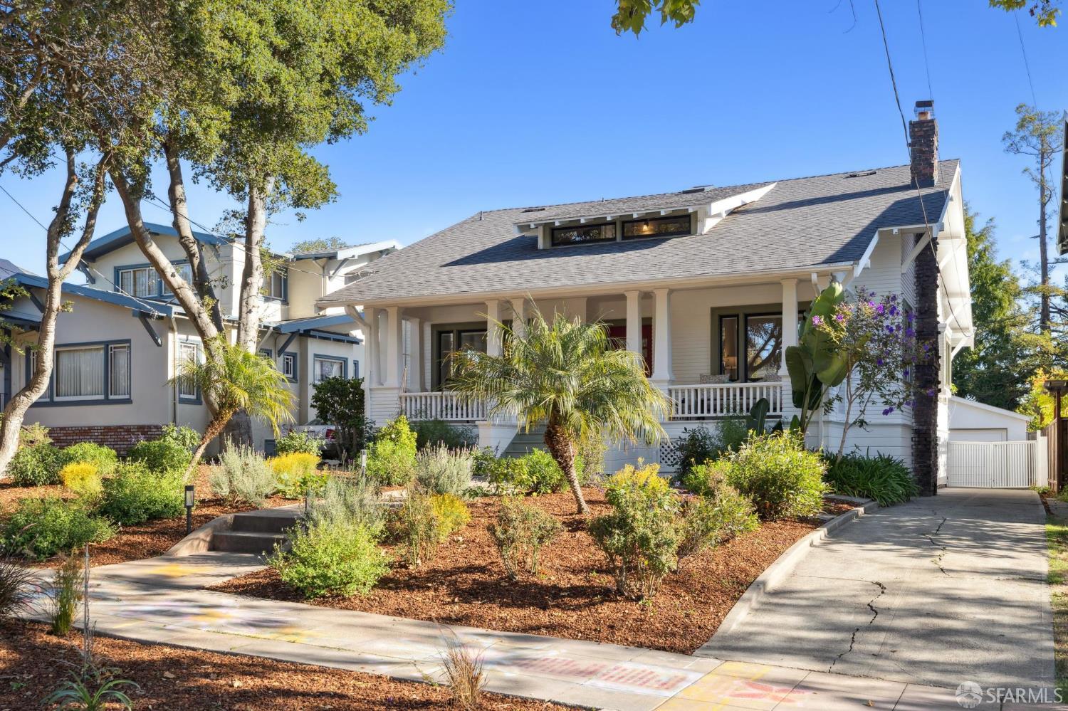 1968 Marin Avenue Berkeley, CA 94707 - Photo 75 of 75 a front view of a house with garden
