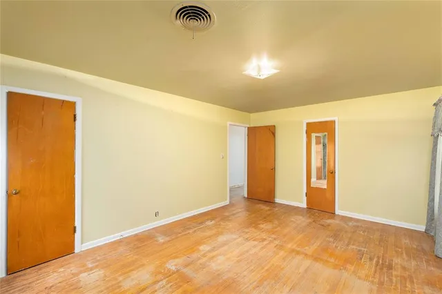 a front view of a house with a garage