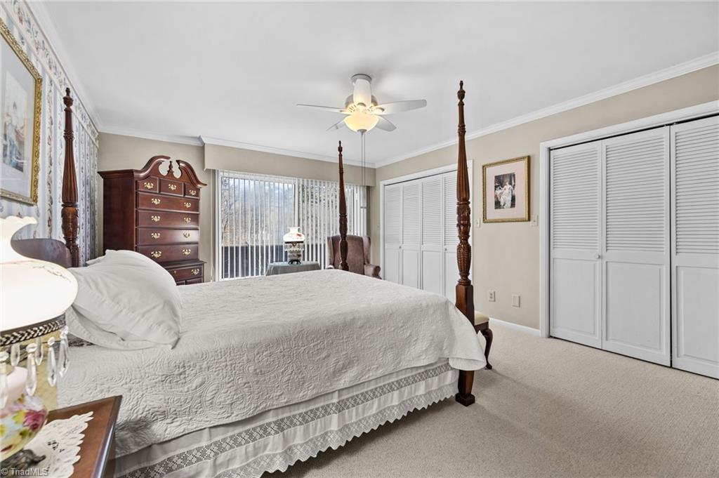 1101 Gatehouse Road High Point, NC 27262 - Photo 18 of 26 Main level primary bedroom!