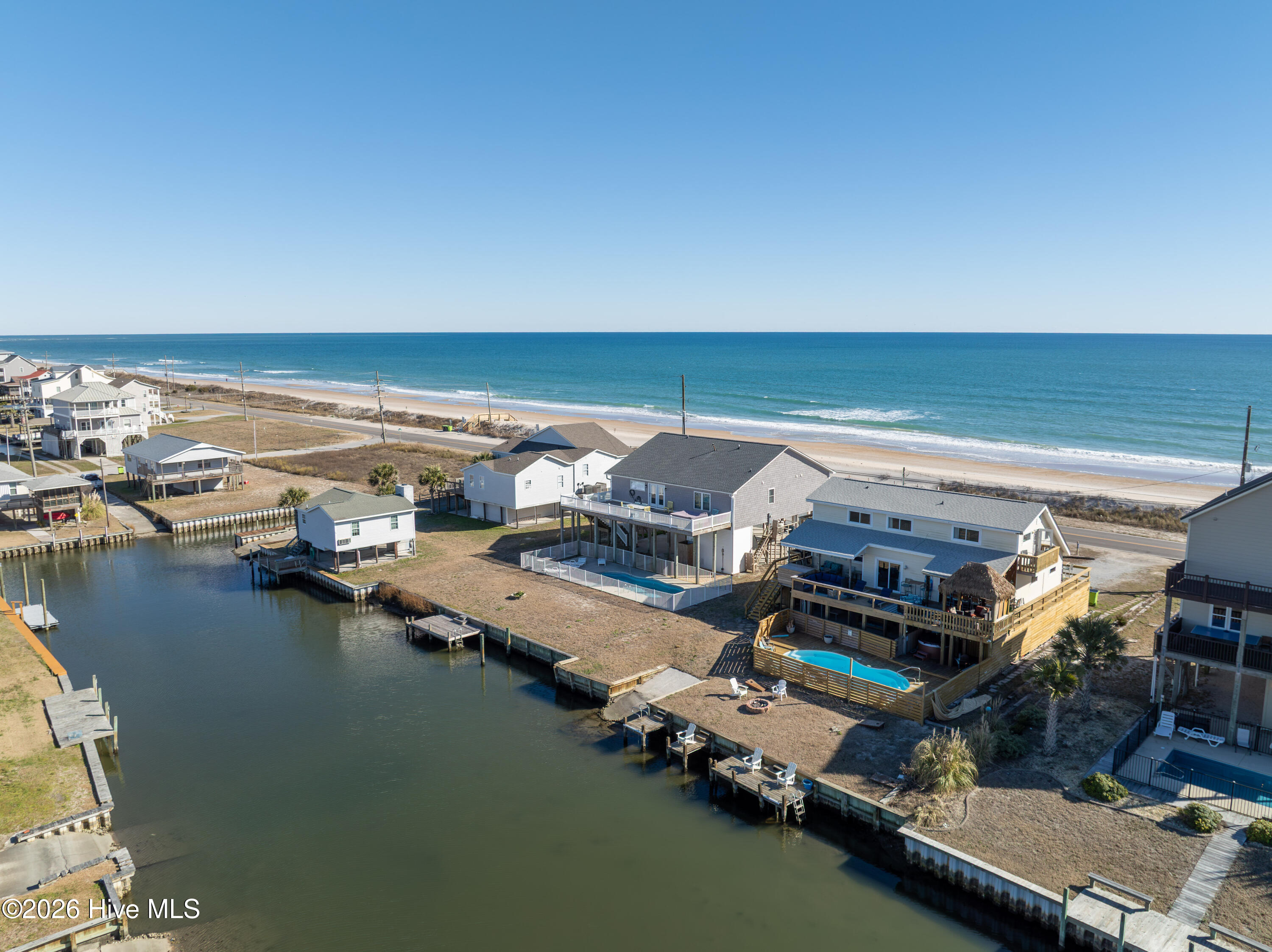 1601 New River Inlet Road North Topsail Beach, NC 28460 - Photo 4 of 85 1601 New River Inlet Road - Aerial_Exter