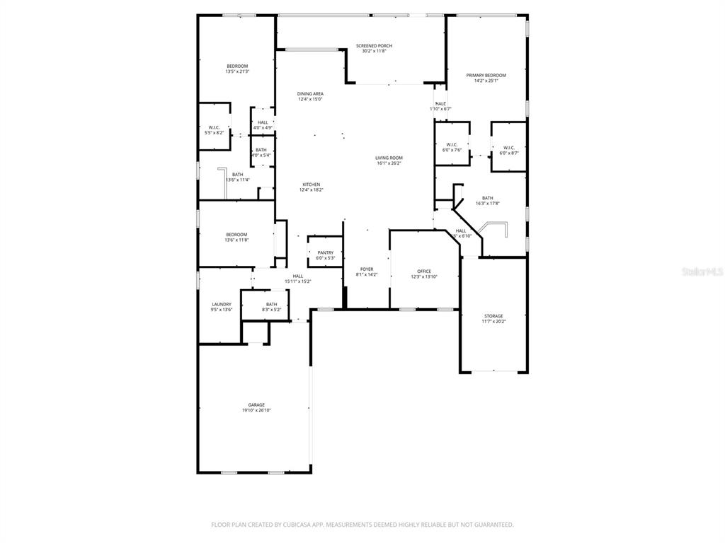 8290 Southwest 92nd Circle Ocala, FL 34481 - Photo 45 of 46 a picture of floor plan