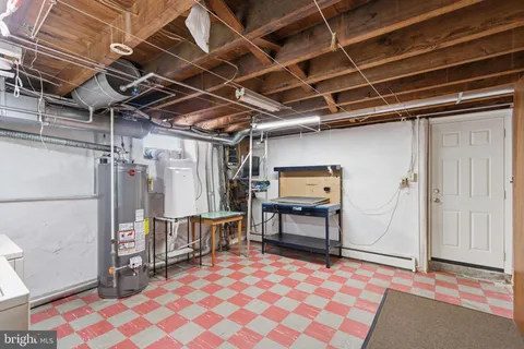 a view of a storage & utility room