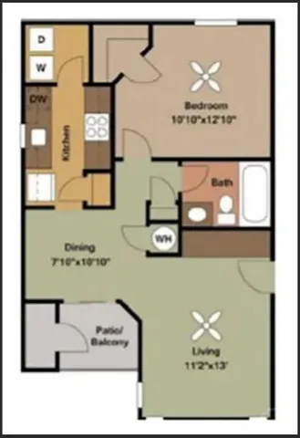 $925 | 13005 Heinemann Drive, Unit 9911, Austin, TX 78727