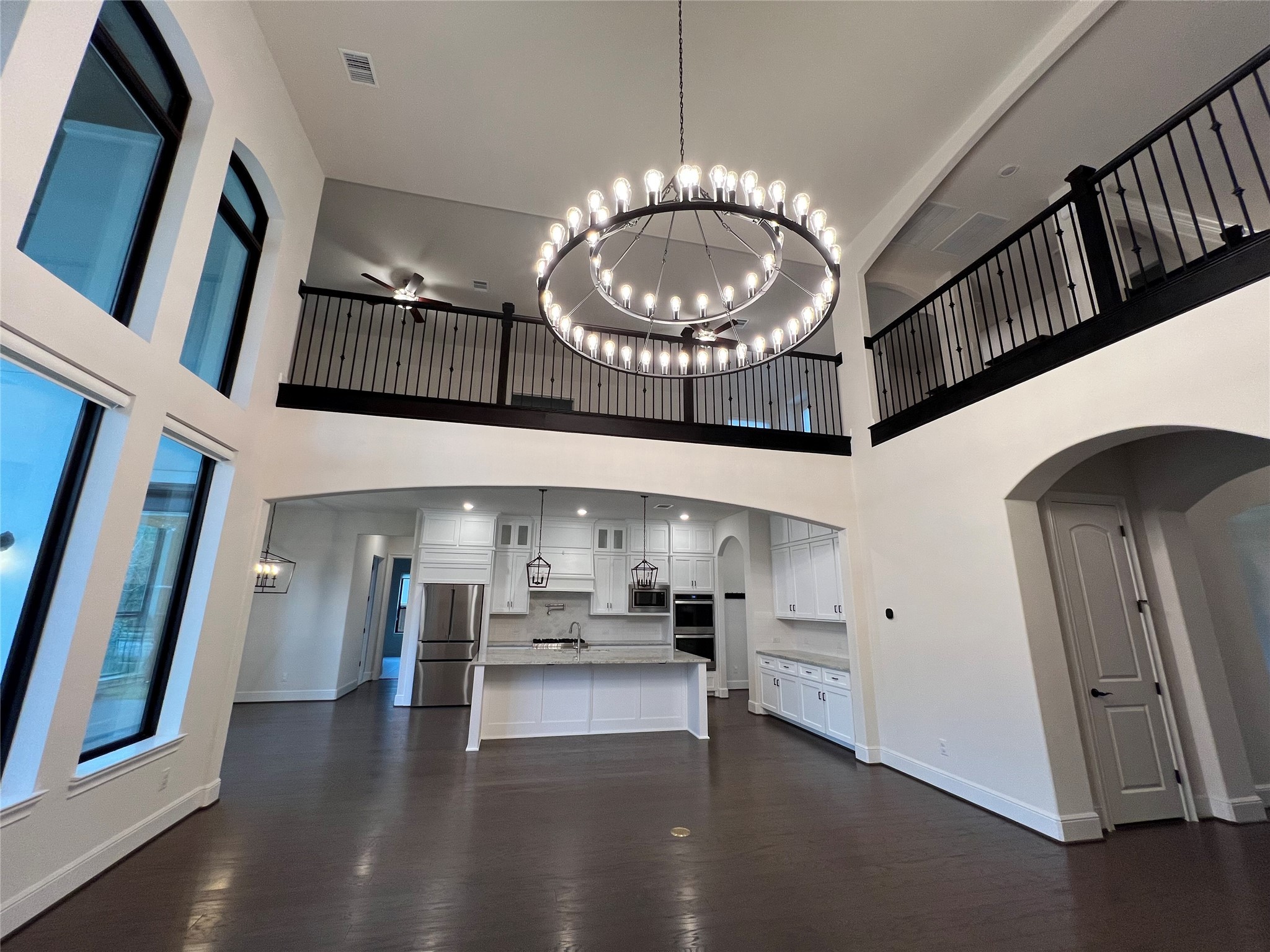 8526 Tombron Grove Road Magnolia, TX 77354 - Photo 11 of 20 a view of hall way with furniture and staircase