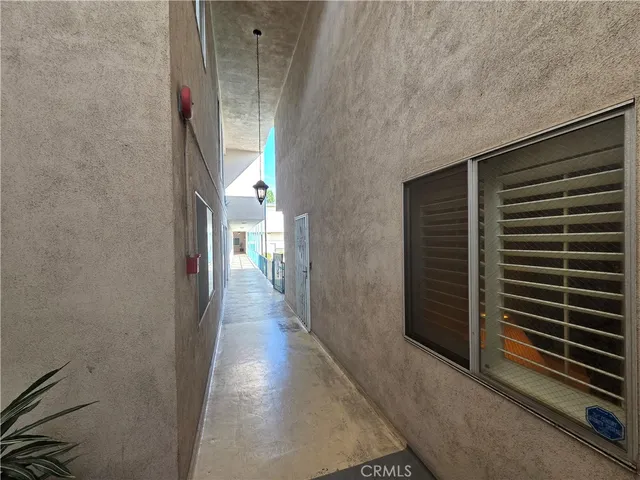 a view of outdoor space with garden