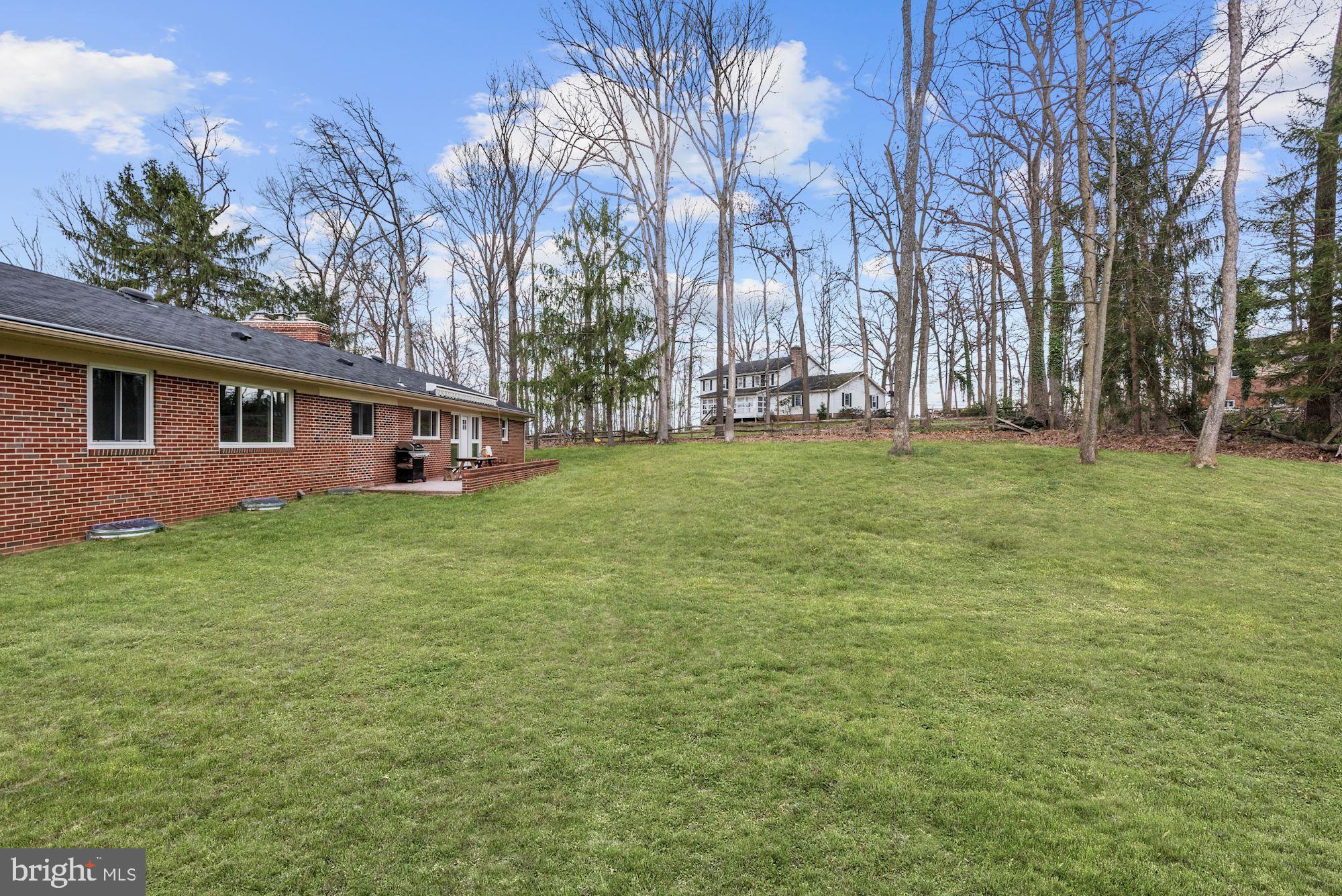 14545 Roxbury Road Glenelg, MD 21737 - Photo 26 of 34 Level Rear Yard | Backs to Trees