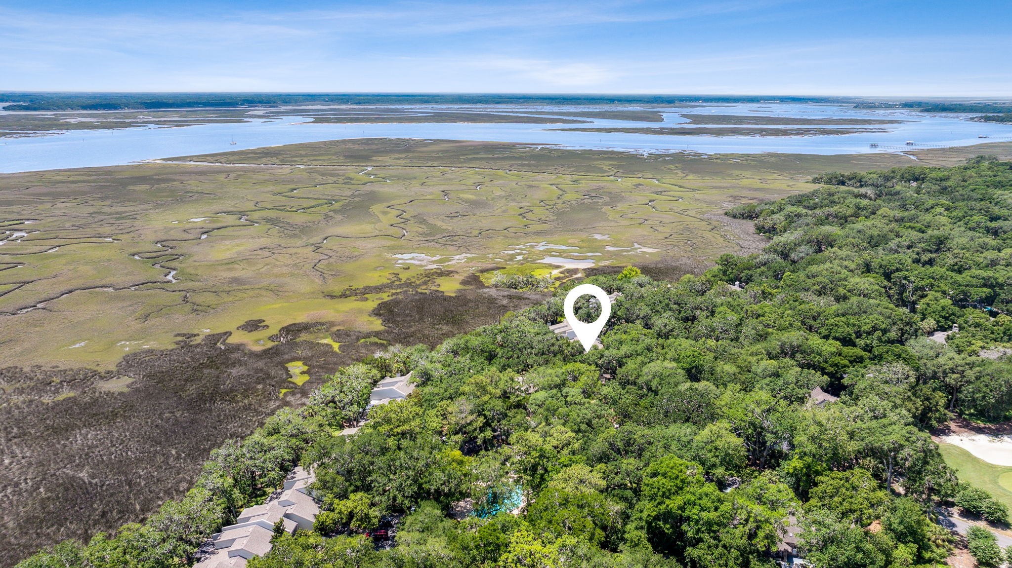 3424 Sea Marsh Road, Unit 3424 Fernandina Beach, FL 32034 - Photo 2 of 27 Aerial View to the ICW