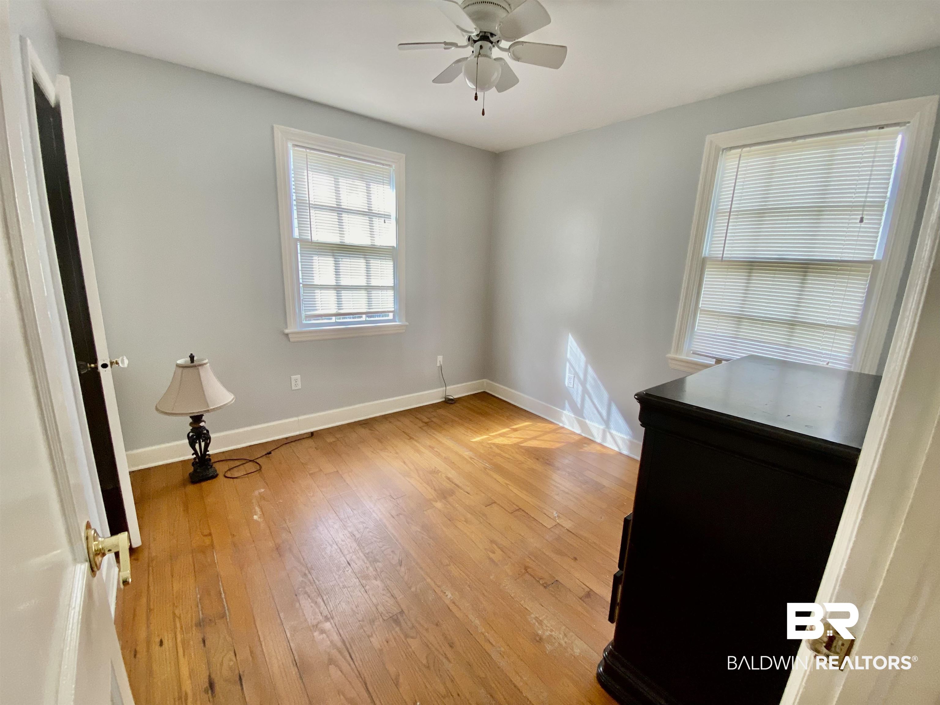 323 Pineview Lane Mobile, AL 36608 - Photo 13 of 19 Additional View Bedroom 2, wood floors, ++ Windows