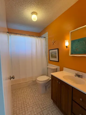 a house with river in front of it