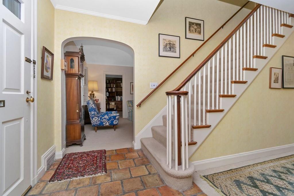 142 Kirkstall Road Newton, MA 02460 - Photo 2 of 23 a view of an entryway with staircase