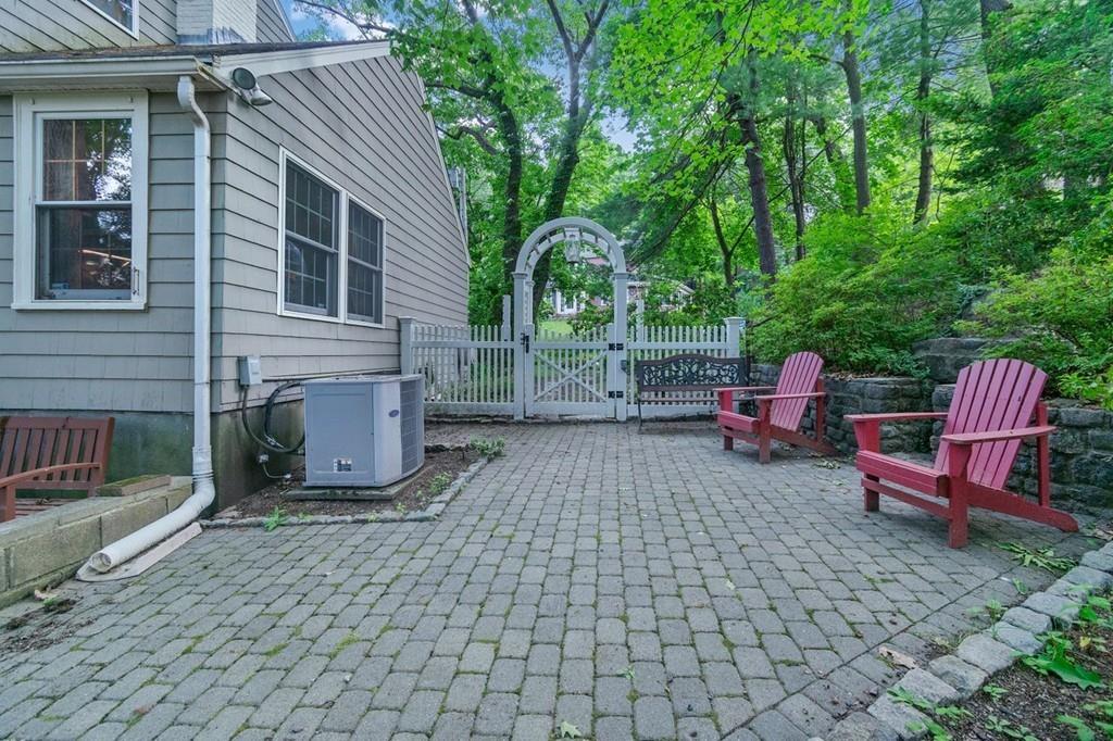 142 Kirkstall Road Newton, MA 02460 - Photo 21 of 23 a view of backyard with sitting area