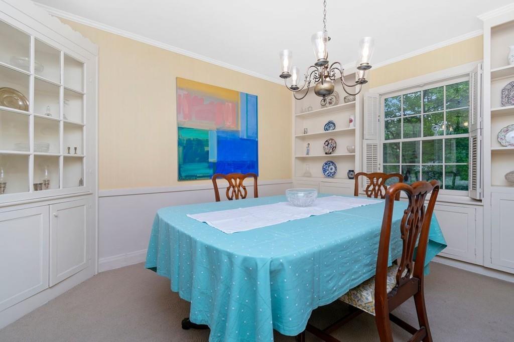 142 Kirkstall Road Newton, MA 02460 - Photo 7 of 23 a dining room with furniture and window