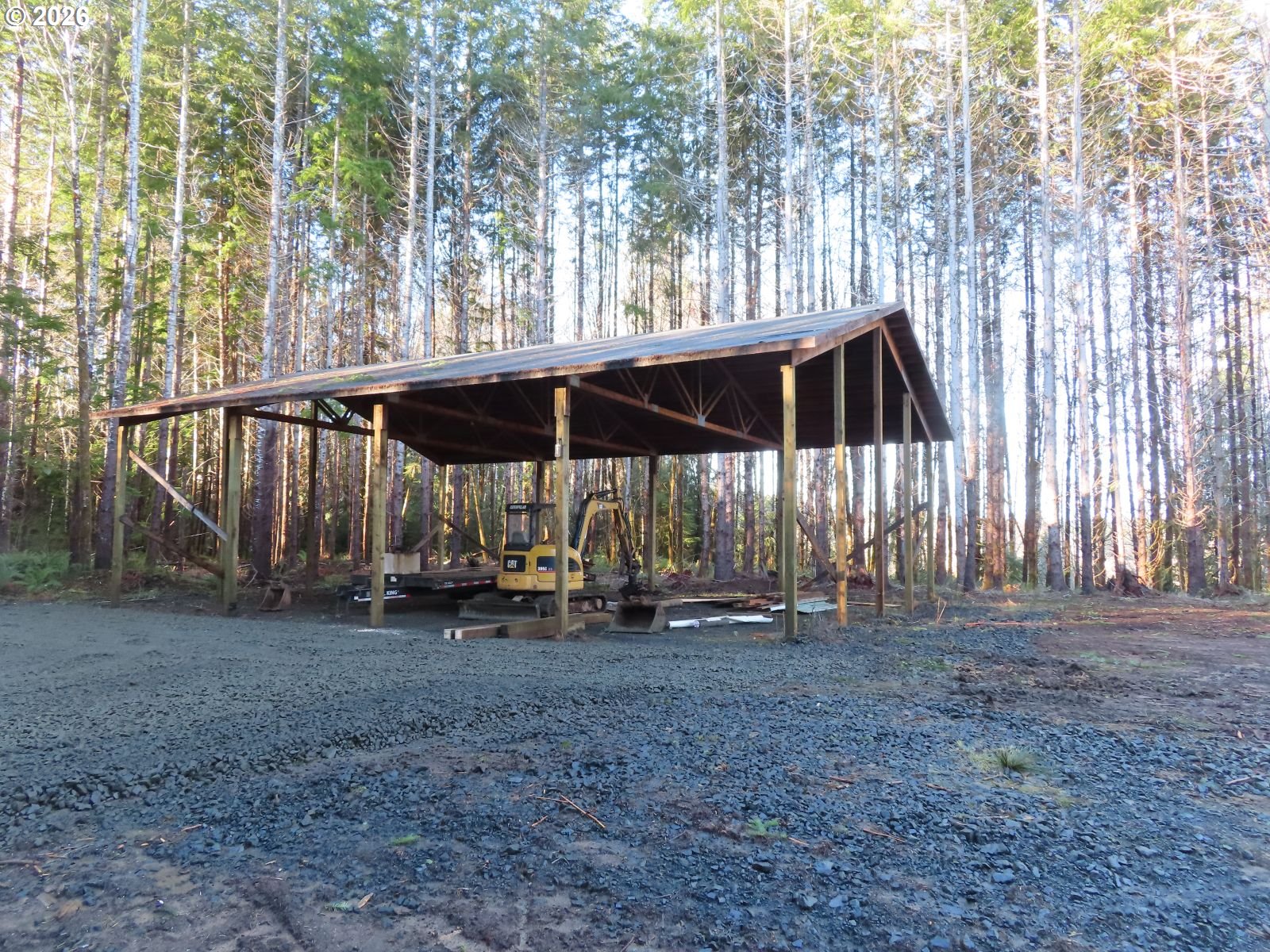 2431 North River Road Cosmopolis, WA 98537 - Photo 13 of 27 a view of backyard with deck and outdoor seating