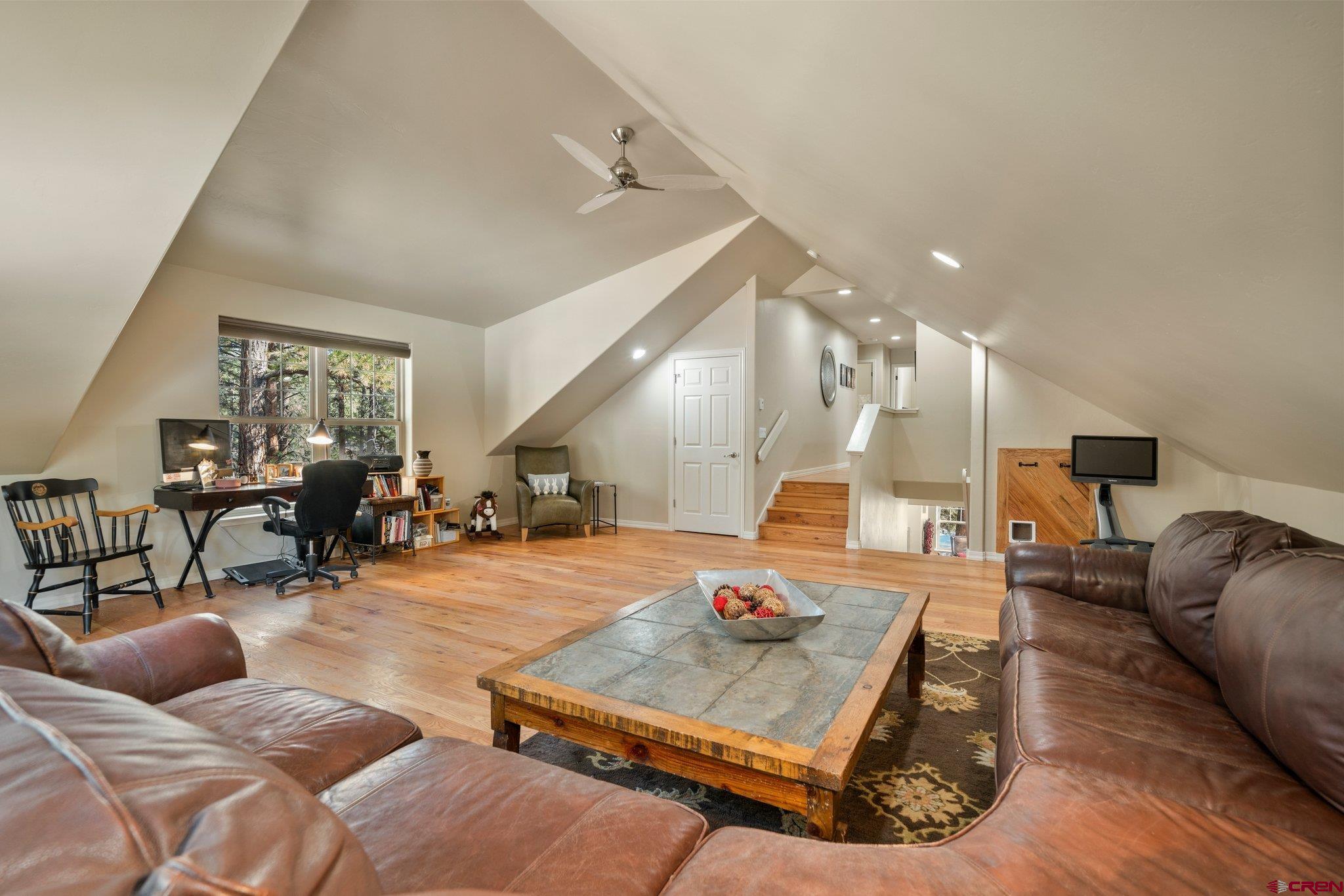 6072 County Road 240 Durango, CO 81301 - Photo 16 of 35 a living room with furniture and wooden floor