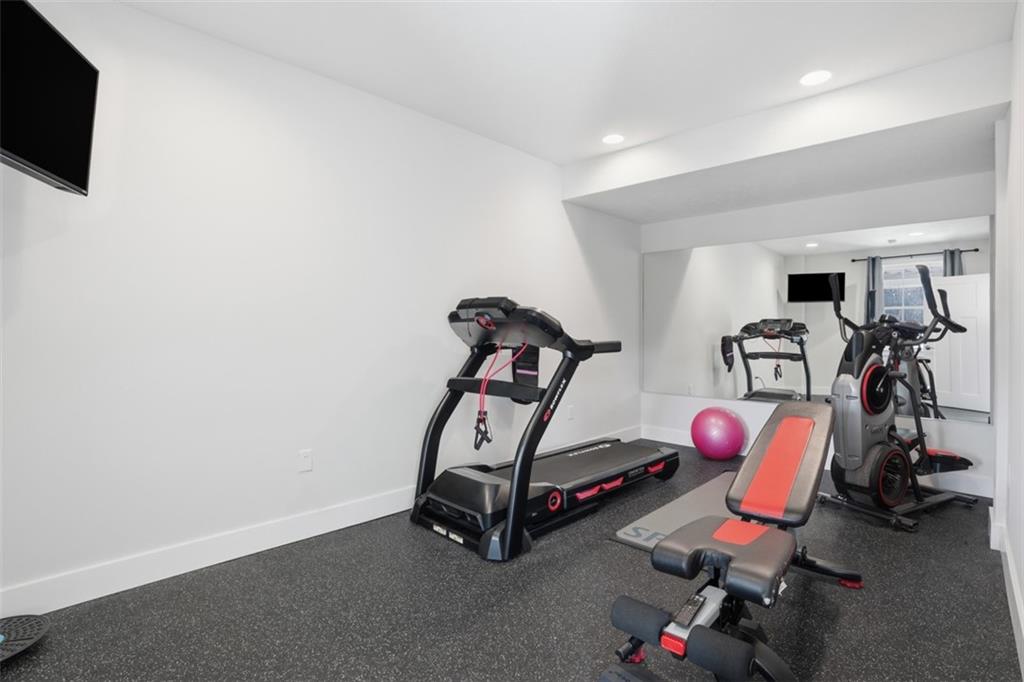 213 Hickory Lane Mars, PA 16046 - Photo 39 of 46 a view of a room with gym equipment