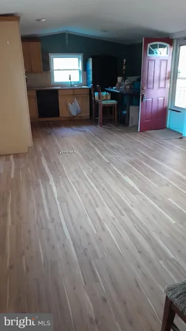 a view of wooden floor