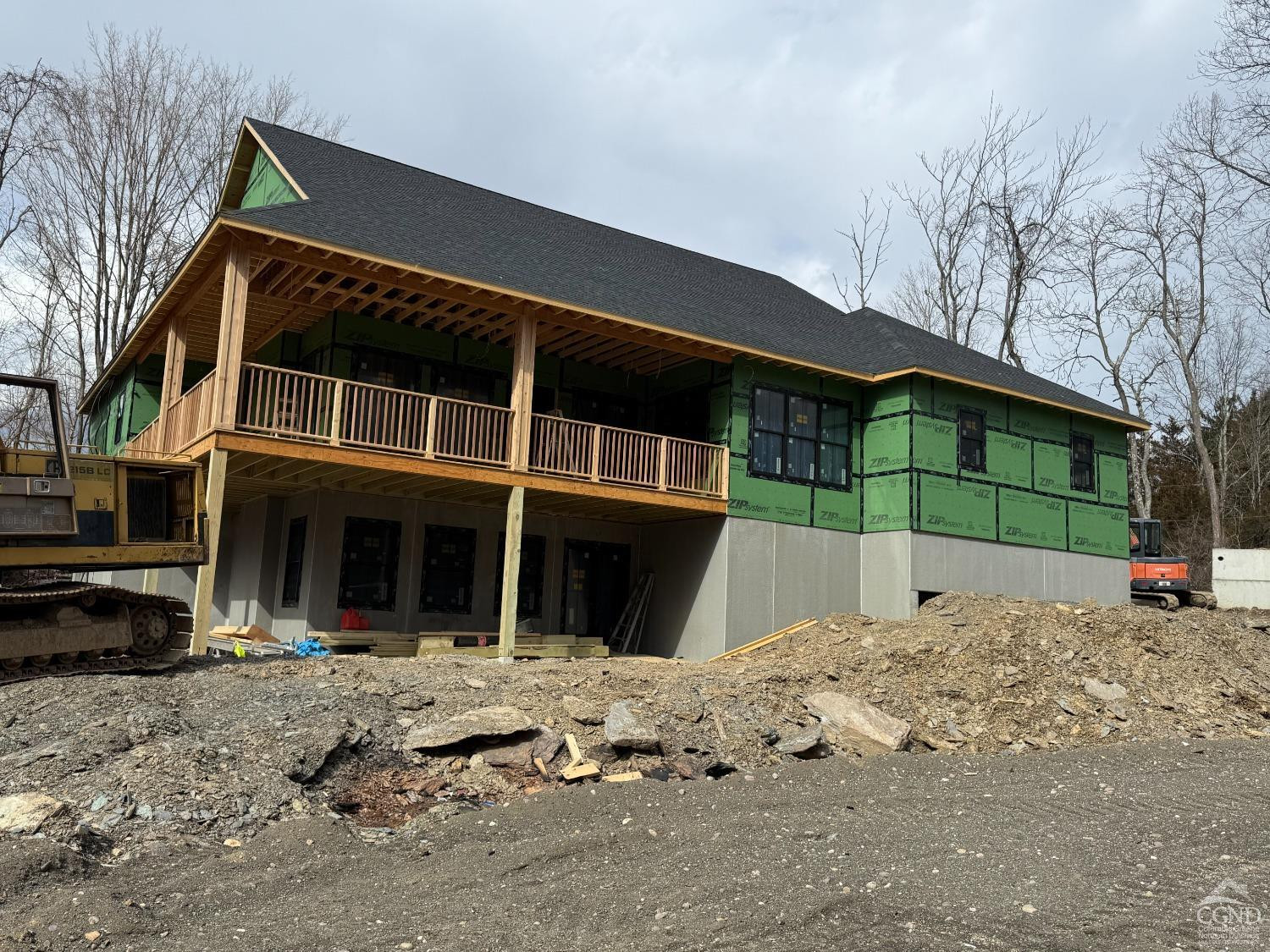 26 Read Road Red Hook, NY 12571 - Photo 2 of 18 Rear Decking railing