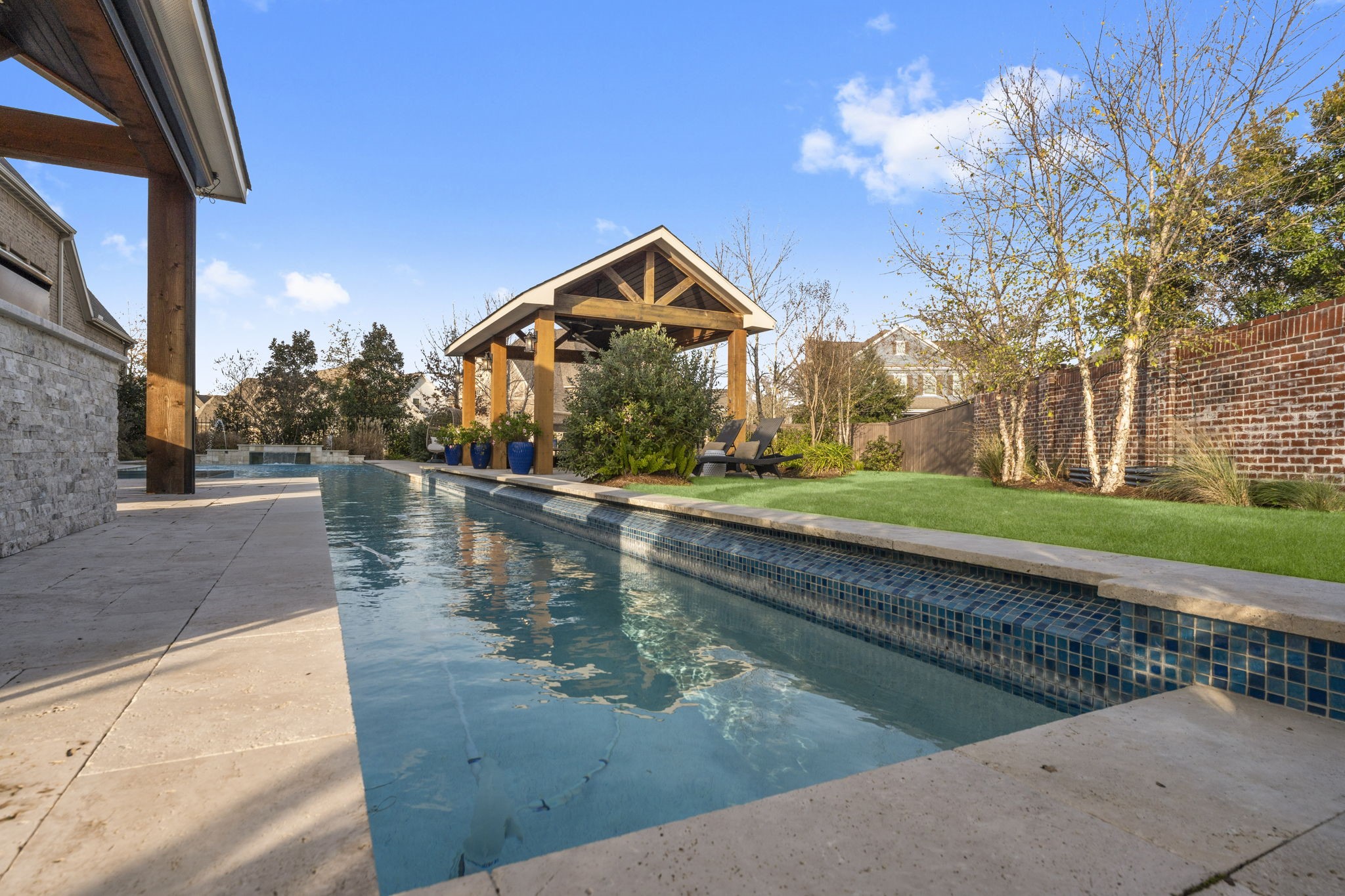 2203 Flameleaf Court Conroe, TX 77384 - Photo 40 of 49 a view of a house with a yard