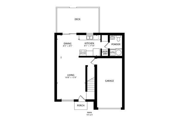 a picture of a floor plan